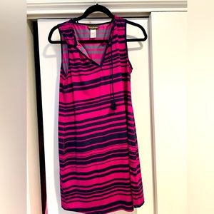 Split neck tassel coverup